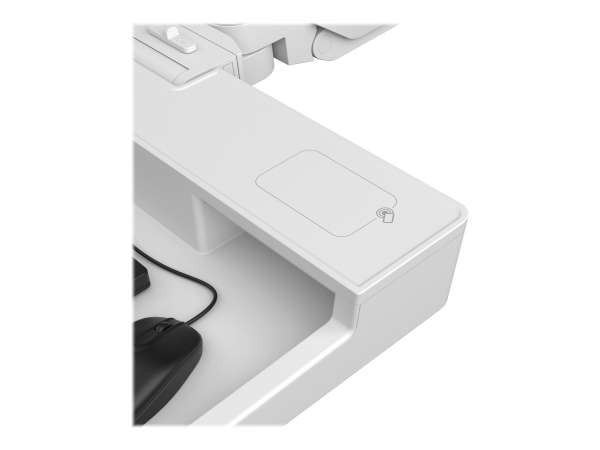 Ergotron CareFit Combo Arm - Befestigungskit (Gelenkarm, Tastatur-Tablett, Wandhalterung, Laufschien