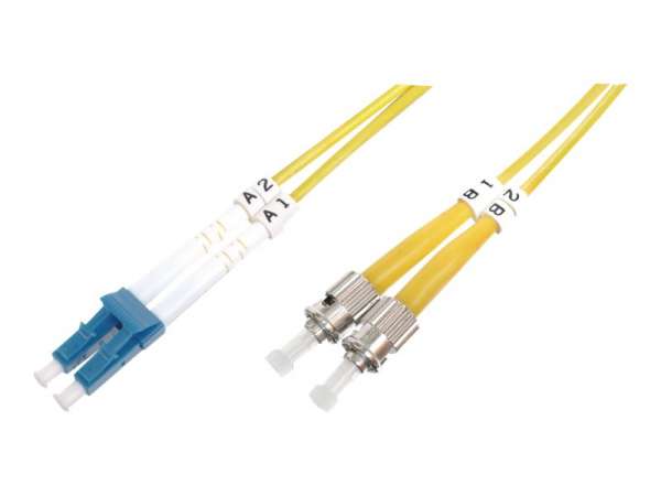 DIGITUS LWL Singlemode Patchkabel, LC / ST