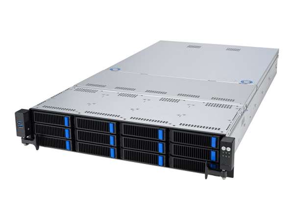 ASUS RS520A-E12-RS12U - Server - Rack-Montage - 2U - 1-Weg - keine CPU - RAM 0 GB - SATA - Hot-Swap