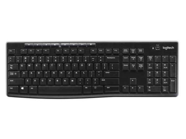 Logitech Wireless Keyboard K270 - Tastatur - kabellos