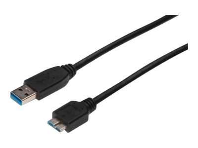 DIGITUS USB-A Micro-B Anschlusskabel, 1m