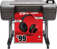 HP DesignJet Z6 PostScript - 610 mm (24") Großformatdrucker - Farbe - Tintenstrahl - Rolle (61 cm)