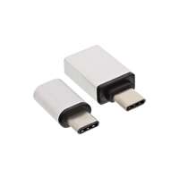 InLine USB Adapter-Set USB-C an USB 2.0 Micro-B & USB 3.2 Gen.1 USB-A