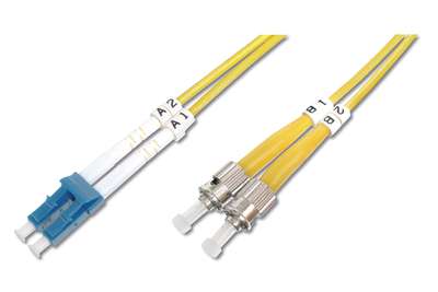 DIGITUS Patch-Kabel - ST Einzelmodus (M) zu LC Single-Modus (M)