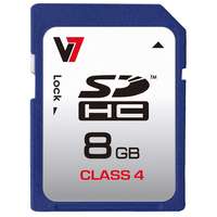 V7 VASDH8GCL4R - Flash-Speicherkarte - 8 GB - Class 4