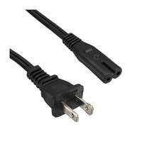 InLine Netzkabel - Netzstecker USA auf Euro 8 C7 Stecker - 1,8m
