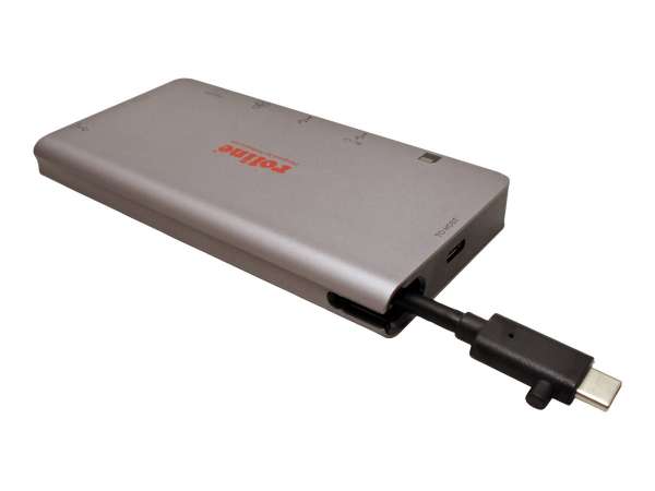 ROLINE Dockingstation - USB-C 3.2 - VGA, HDMI