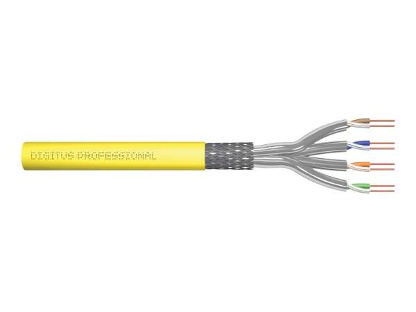 DIGITUS CAT 7A S/FTP Datenkabel - Verlegekabel, 1000 Meter, Simplex, B2ca, GHMT PVP zertifiziert