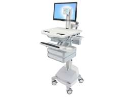 Ergotron Cart with LCD Pivot, SLA Powered, 2 Drawers - Wagen (nur Laden)