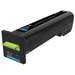 Lexmark Hohe Ergiebigkeit - Cyan - original