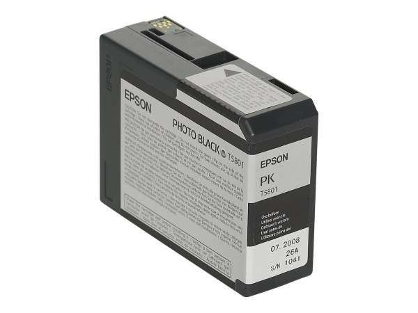 Epson T5801 - 80 ml - Photo schwarz - original