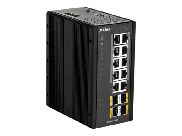 D-Link DIS 300G-14PSW - Switch - managed - 8 x 10/100/1000 (PoE+)