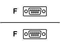 ROLINE Secomp - Serieller Gender Changer - DB-9 (W)