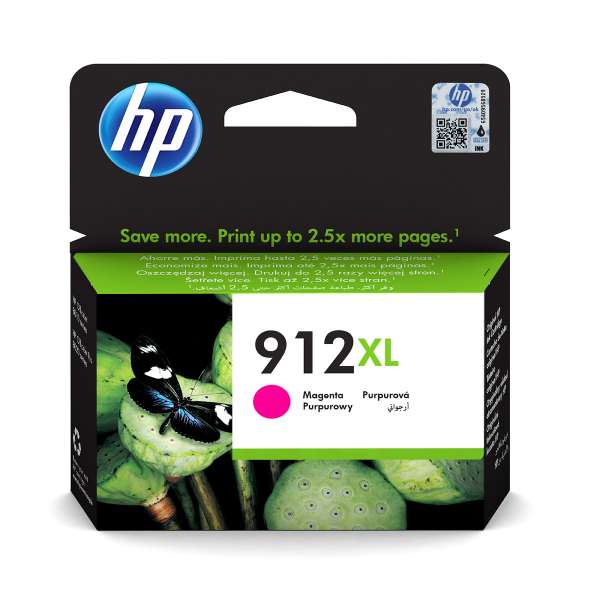 HP 912XL - 9 ml - Hohe Ergiebigkeit - Magenta