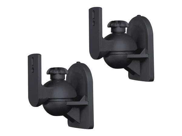 Techly ICA-SP SS28 - Befestigungskit - für Lautsprecher - Kunststoff - Schwarz - Wandmontage (Packun