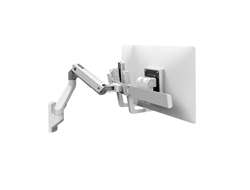 Ergotron HX Dual Monitor Wall Mount Arm - Befestigungskit (Griff, Gelenkarm, Wandmontage, 2 Drehgele