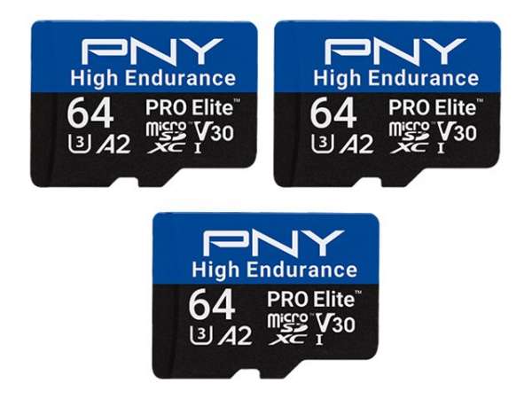 PNY PRO Elite High Endurance - Flash-Speicherkarte (SD-Adapter inbegriffen)