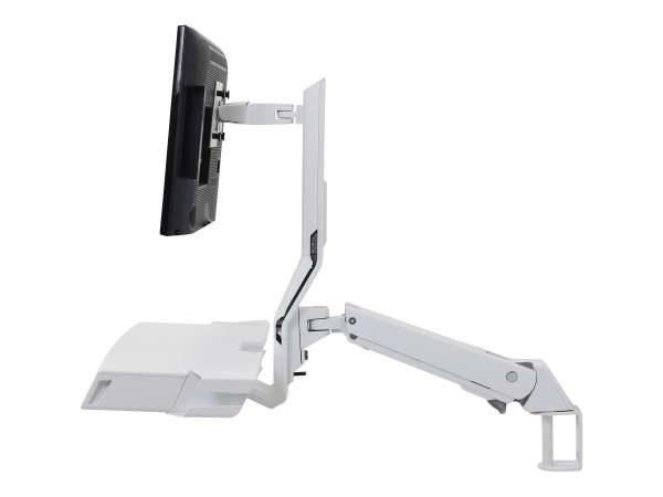 Ergotron Sit-Stand Combo Arm - Befestigungskit (Handgelenkkissen, Wandmontagehalterung, Display-Halt