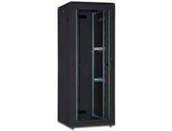 DIGITUS Unique DN-19 36U-8/8-B-1 - Schrank Netzwerkschrank - Schwarz, RAL 9005 - 36U - 48.3 cm (19")