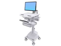 Ergotron Cart with LCD Arm, SLA Powered, 2 Drawers - Wagen (nur Laden)