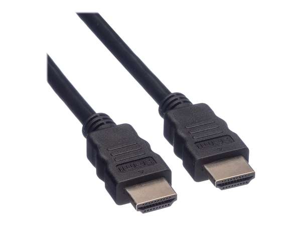 ROLINE HDMI-Kabel mit Ethernet - HDMI männlich