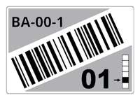 Brother Grau - 55 x 85 mm 340 Etikett(en) (1 Rolle(n)