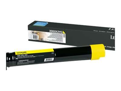 Lexmark Hohe Ergiebigkeit - Gelb - original