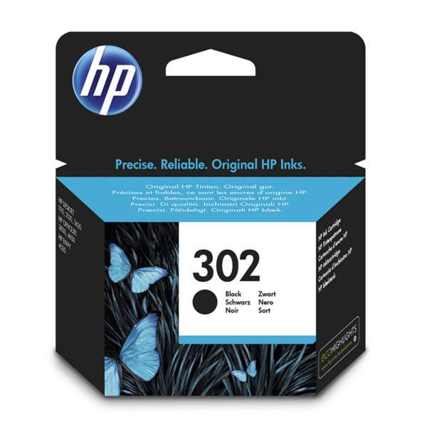HP 302 - 3.5 ml - Schwarz - original - Tintenpatrone
