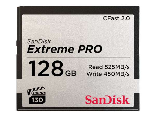 SanDisk Extreme Pro - Flash-Speicherkarte - 128