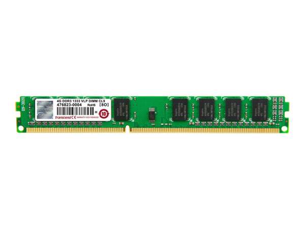 Transcend DDR3 - Modul - 4 GB - DIMM 240-PIN Very Low Profile