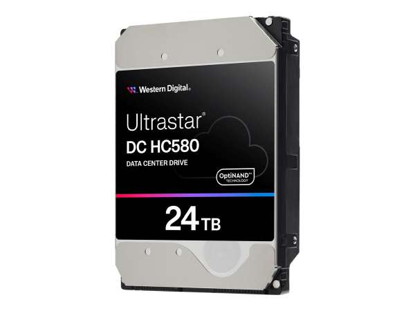 WD Ultrastar DC HC580 WUH722424AL5204 - Festplatte - Datencenter - 24 TB - intern - 3.5" (8.9 cm)
