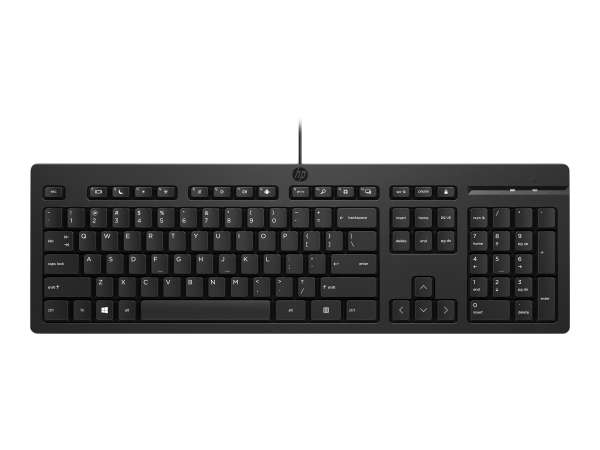 HP 125 G2 - Tastatur - 3-Zonen-Layout, standard