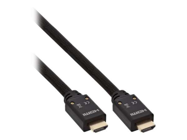 InLine HDMI Aktiv-Kabel - HDMI-High Speed mit Ethernet - 4K2K - ST/ST - 10m