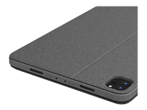 Logitech Combo Touch - Tastatur und Foliohülle - mit Trackpad - hintergrundbeleuchtet - Apple Smart