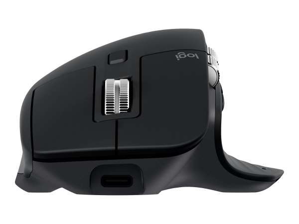 Logitech MX Master 3 - Maus - Laser - 7 Tasten - kabellos - Bluetooth, 2.4 GHz - kabelloser Empfänge
