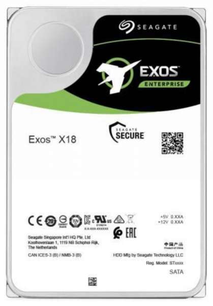 Seagate Exos X18 ST16000NM004J - Festplatte - 16 TB