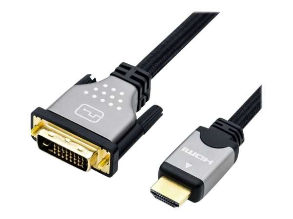 ROLINE Adapterkabel - Dual Link - DVI-D männlich