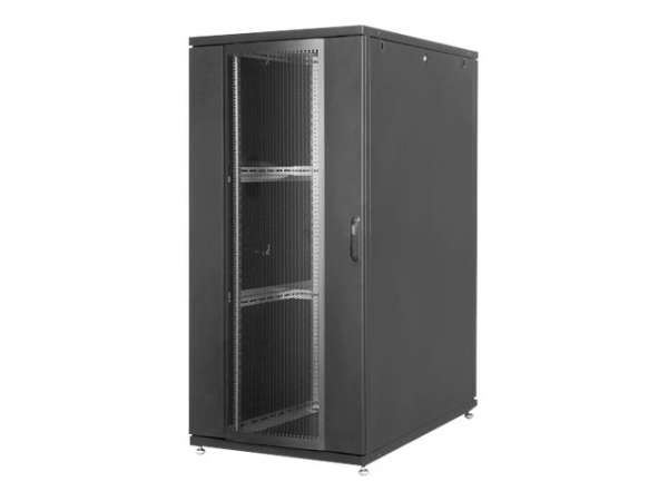 DIGITUS Professional Unique - Schrank Netzwerkschrank - Schwarz, RAL 9005 - 36U - 48.3 cm (19")
