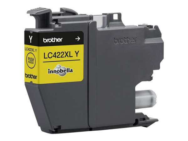 Brother LC422XLY - Hohe Ergiebigkeit - Gelb
