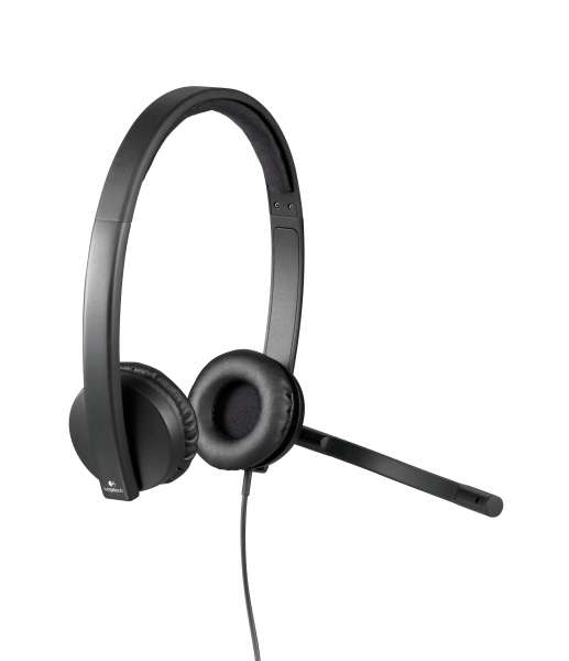 Logitech H570e Binaural Kopfband Schwarz Headset