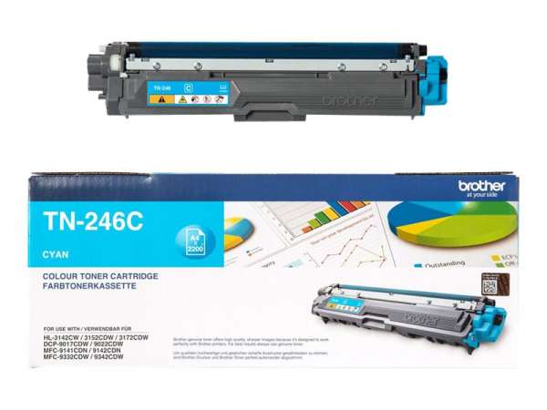 Brother TN246C - Cyan - original - Tonerpatrone