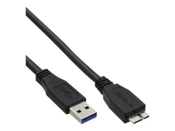 InLine USB 3.2 Gen.1 Kabel - A an Micro B - schwarz - 5m