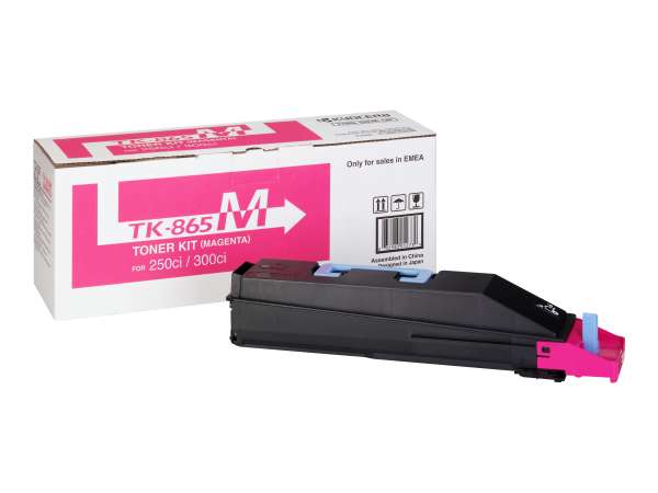 Kyocera TK 865M - Magenta - original - Tonerpatrone