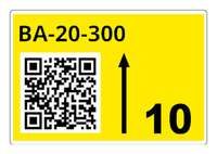 Brother Gelb - 90 x 110 mm 260 Etikett(en) (1 Rolle(n)