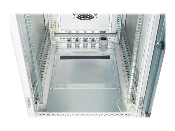 DIGITUS Professional DN-19 42U-I-6/8-1 - Gehäuse - bodenstehend - Grau, RAL 7035 - 42HE - 48.3 cm (1