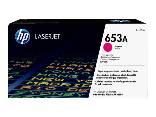 HP 653A - Magenta - original - LaserJet - Tonerpatrone (CF323A)