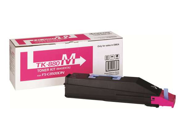 Kyocera TK 880M - Magenta - original - Tonerpatrone