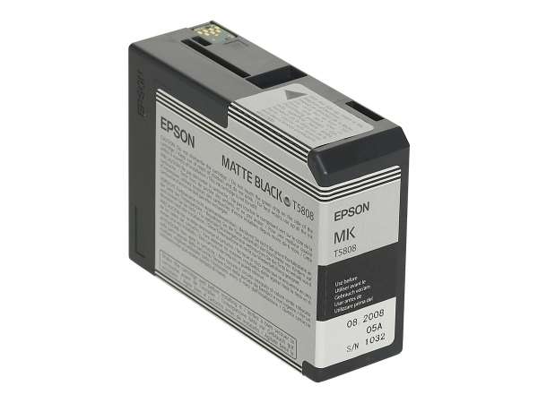 Epson T5808 - 80 ml - mattschwarz - original