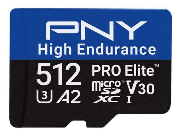 PNY PRO Elite High Endurance - Flash-Speicherkarte (SD-Adapter inbegriffen)