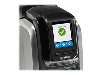 Zebra ZC300 - Plastikkartendrucker - Farbe - Duplex - Thermosublimation/thermische Übertragung - CR-